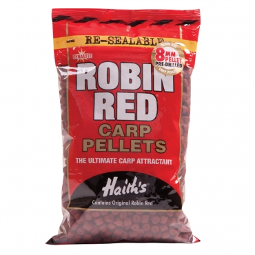 Dynamite Baits Robin Red Pellets 8mm Pre-Drilled